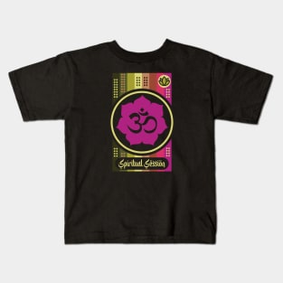 Spiritual Magenta Kids T-Shirt